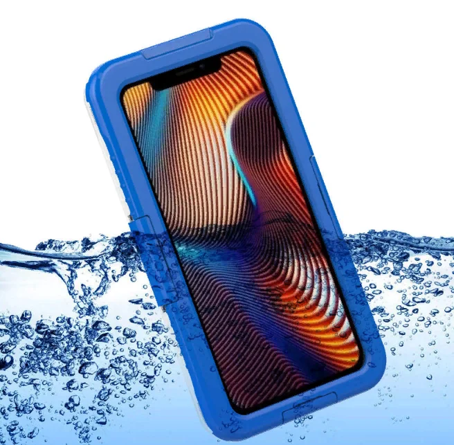 Белый водонепроницаемый корпус для для iPhone