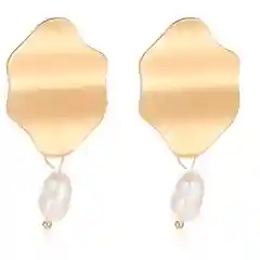 Серебряный серьги подвески с элементами Melet