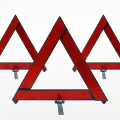 Знак аварийной остановки в пластиковом пенале