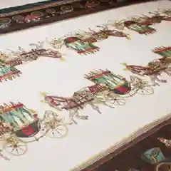 Шарф-палантин с принтом