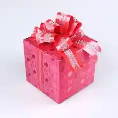 Красный подарочная коробка