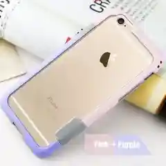 Лавандовый бампер для iphone7+