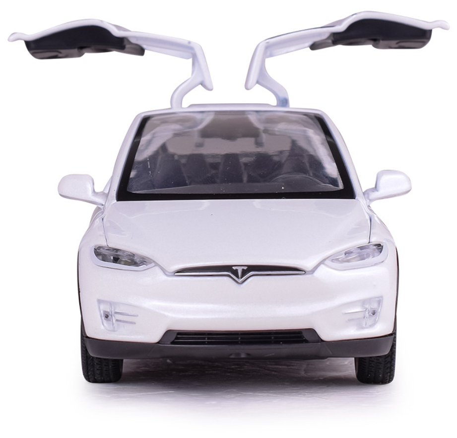 Игрушечная модель автомобиля 1:32 Tesla MODELX90 купить по цене 600 ₽ в  интернет-магазине KazanExpress