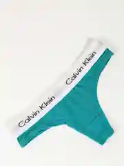 Бирюзовый стринги женские