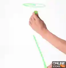 Светящаяся летающая тарелка.