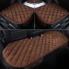Накидка на сидения автомобиля с карманом (Ромб) 2 шт