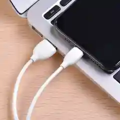 Белый кабель Borofone BX19 для iPhone, lightning