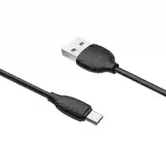 Черный кабель micro USB Borofone BX19, 1 м