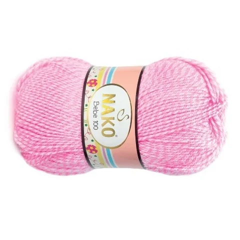 Фуксия пряжа Nako super bebe