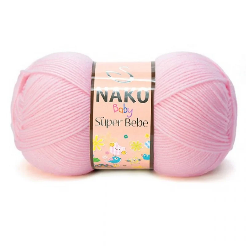 Прозрачный пряжа Nako super bebe