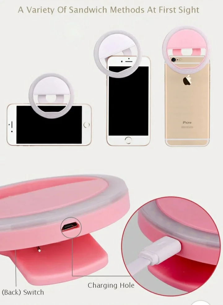 Селфи кольцо Selfie Ring Light