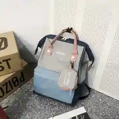 Голубой рюкзак Munisha + кошелек