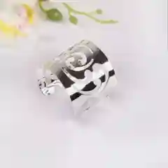 Серебряный кольца для салфеток "Украшение"