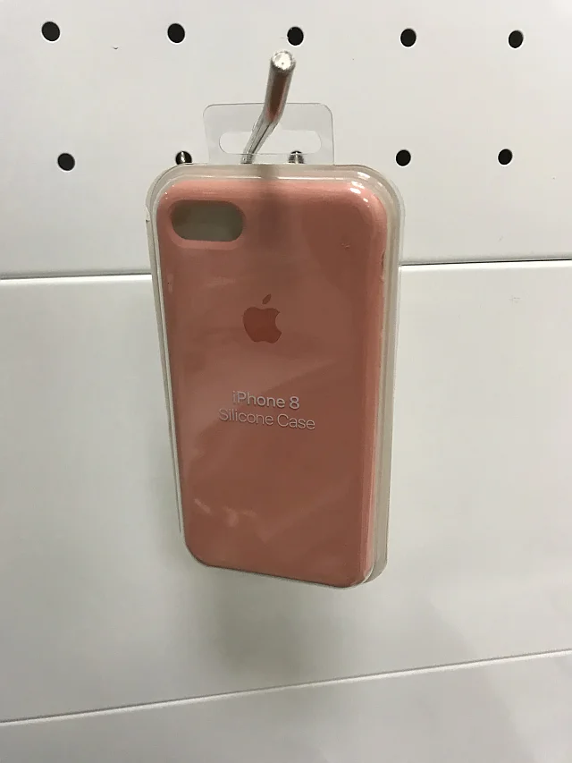 Оранжевый силиконовый чехол iPhone 7/ 8