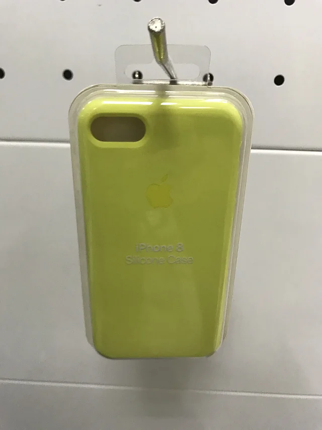 Желтый силиконовый чехол iPhone 7/ 8