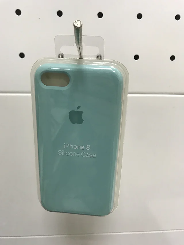 Бирюзовый силиконовый чехол iPhone 7/ 8