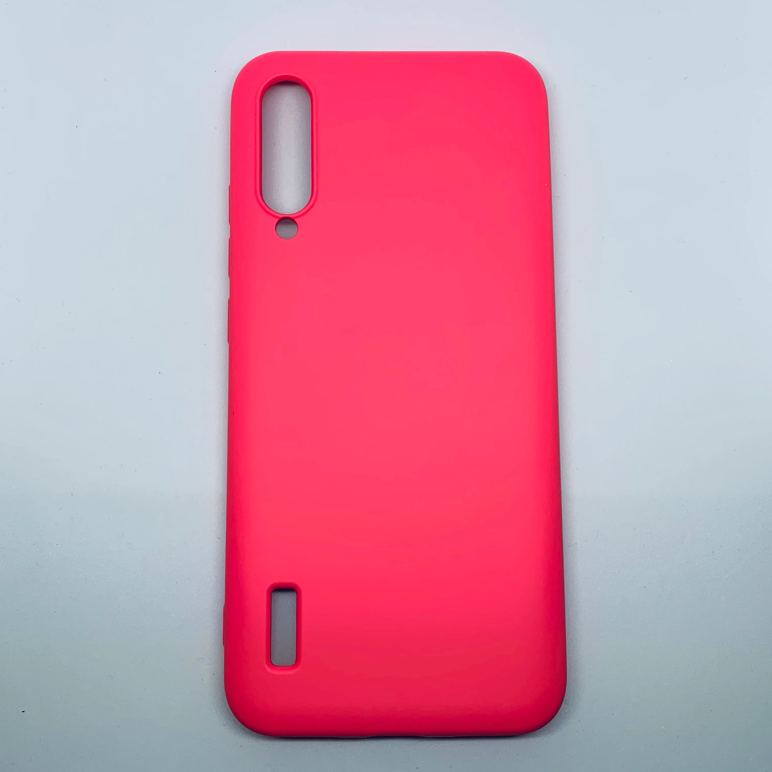 Розовый чехол Xiaomi Mi A3 / Mi CC9e, Сяоми Ми А3 / Ми СС9е, силиконовый с мягким подкладом внутри