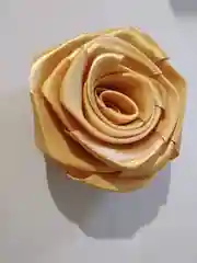 Терракотовый розы из ткани