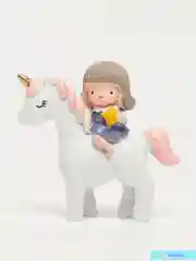 Фигурка "Девочка на единороге"