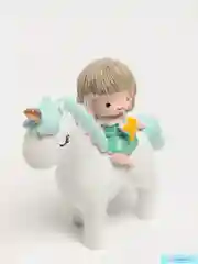 Фигурка "Девочка на единороге"