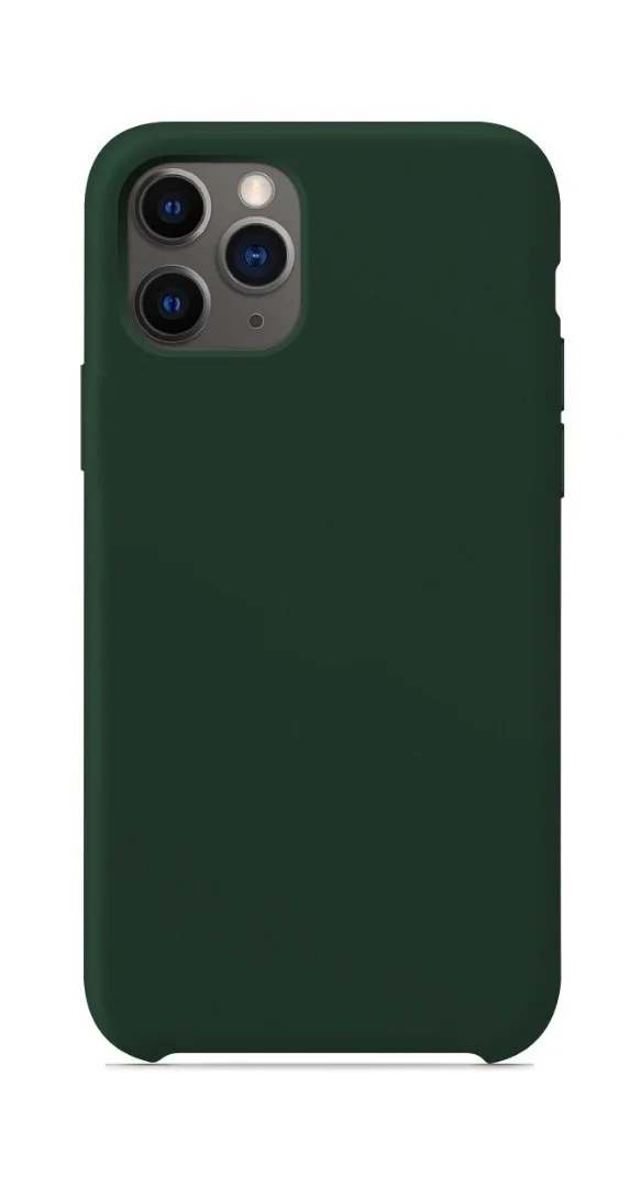 Зеленый силиконовый чехол для Iphone 11 Pro и 11 Pro Max, с логотипом