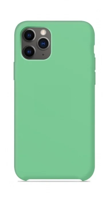 Мятный силиконовый чехол для Iphone 11 Pro и 11 Pro Max, с логотипом