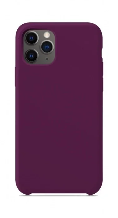 Фиолетовый силиконовый чехол для Iphone 11 Pro и 11 Pro Max, с логотипом