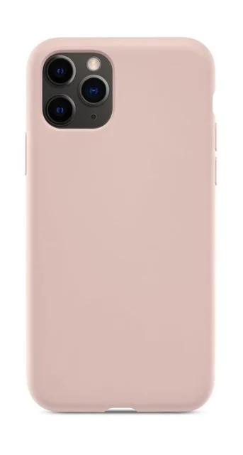 Бежевый силиконовый чехол для Iphone 11 Pro и 11 Pro Max, с логотипом