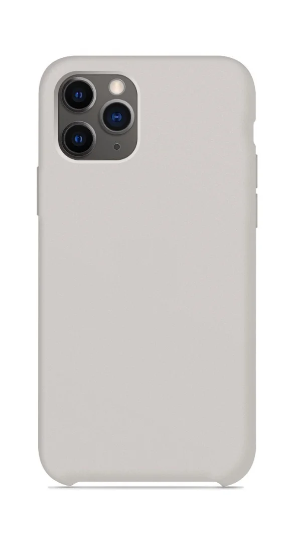 Розовый силиконовый чехол для Iphone 11 Pro и 11 Pro Max, с логотипом