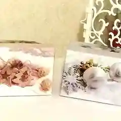 Коробка новогодняя подарочная 10,5*8*6 см
