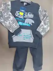 Голубой детский костюм, 2-6 лет