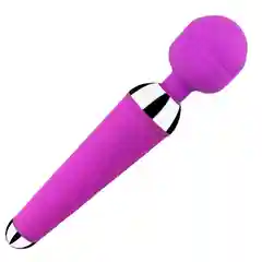 Фиолетовый вибратор-массажер G-spot LEYA
