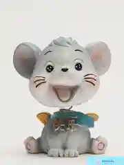 Фигурка веселой мышки
