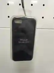 Черный силиконовый чехол iPhone 7/ 8