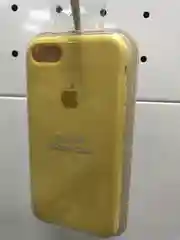 Золотой силиконовый чехол iPhone 7/ 8