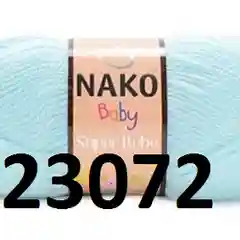 Морской пряжа Nako super bebe