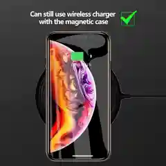 Золотой магнитный металический чехол IPhone  эйпл стальной x xs xr 11 pro черный золотой серебряный серый стекло стеклянный