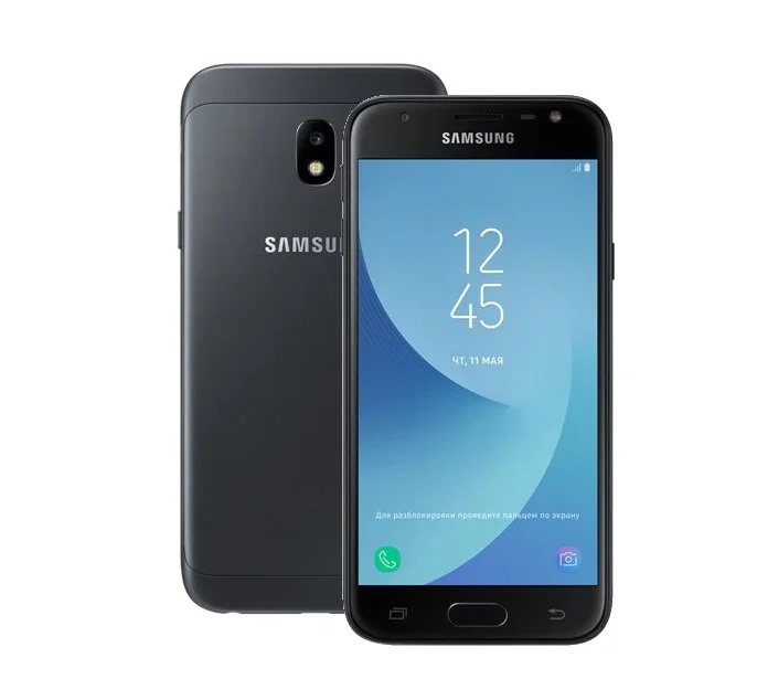 Желтый чехлы на Samsung J330 J3 2017