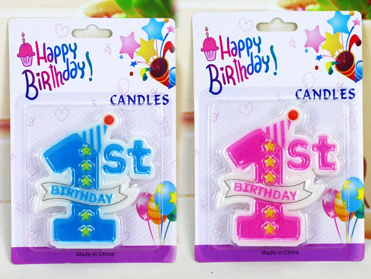 Свеча Happy B-Day 1st