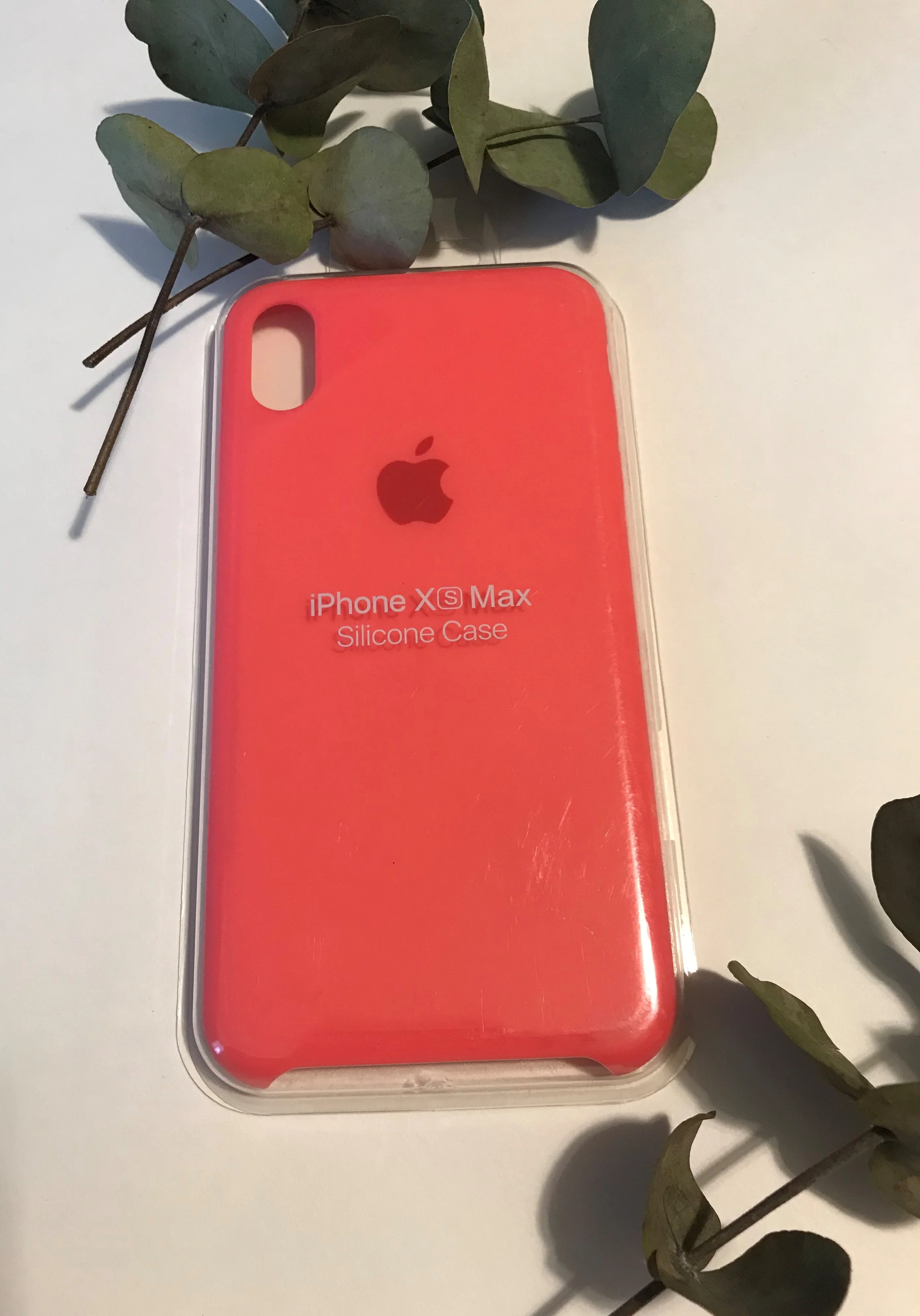 Манго чехол Silicone Case для iPhone XS Max