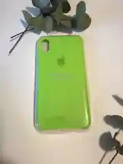 Лайм чехол Silicone Case для iPhone XS Max
