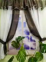 Штора для Кухни "Клер" коричневый