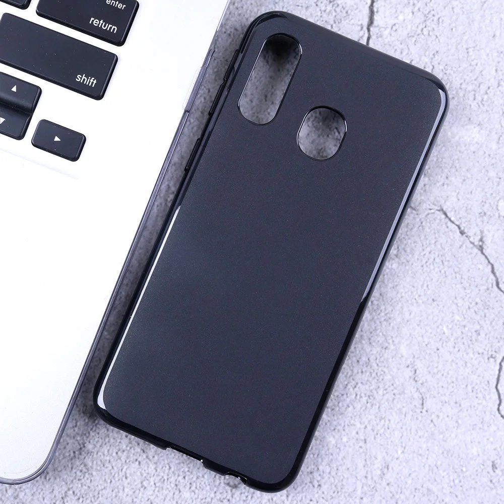 Черный чехол для Samsung Galaxy A10, A30 / A20, A40, А60, M10