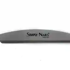 Серый пилка для ногтей 100/180 Simply Nails