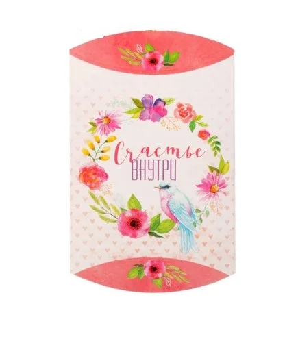 Коробка складная фигурная, 11 х 8 х 2 см