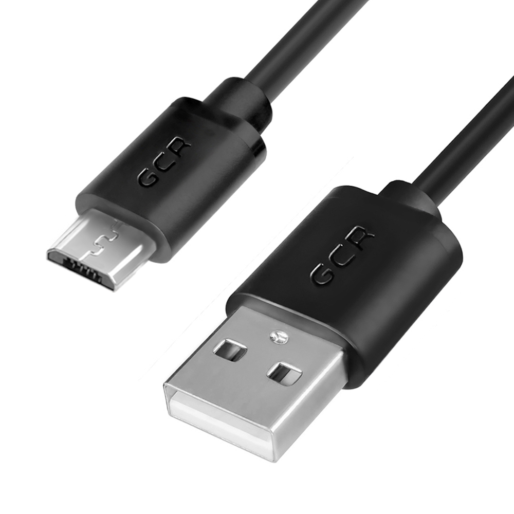 GCR дата кабель шнур USB2.0 micro B 5pin 5V1A зарядка синхронизация  смартфон планшет Android HTC LG SONY 0.15 м купить по цене 156 ₽ в  интернет-магазине Магнит Маркет