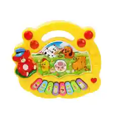 Музыкальная игрушка. Пианино со зверьми.