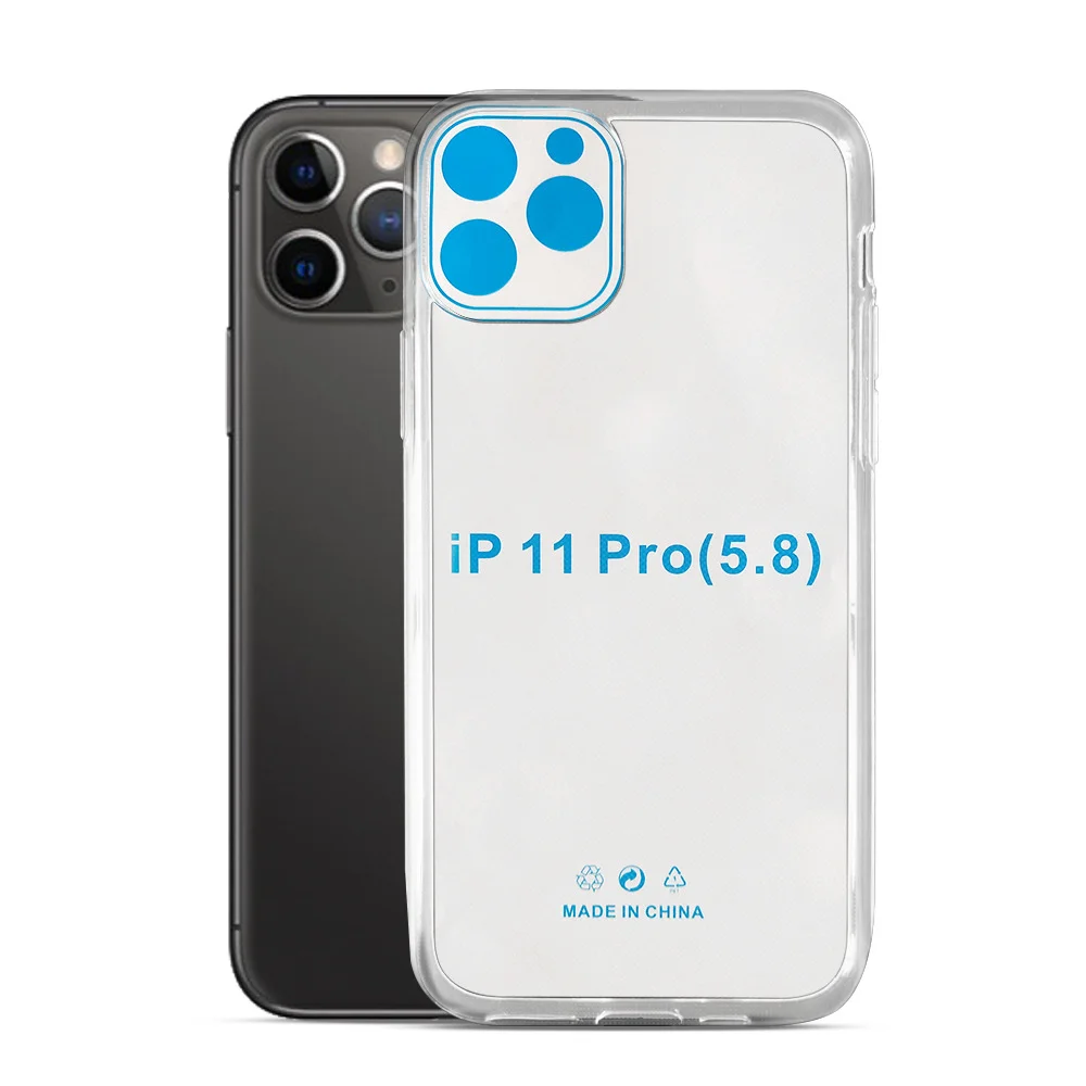 Чехол для Apple iPhone 6/6s / 6 Plus/6s Plus / 7/8 / 7 Plus/8 Plus / 11 / 11 PRO / 11 PRO MAX / XS Max / XR / X/XS  прозрачный силиконовый