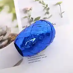 Синий блестящая лента на воздушные шары