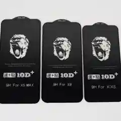 10D+ стекло для iPhone 6/6s, 6 Plus, 7/8, 7/8 Plus, XR/11, XS/11 Pro